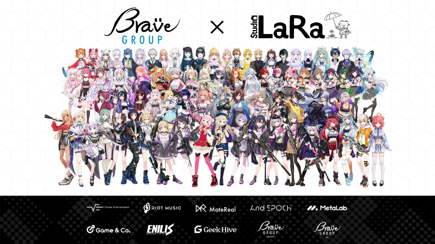 Brave group、バーチャルアーティスト「HIMEHINA」運営のLaRa社と経営統合