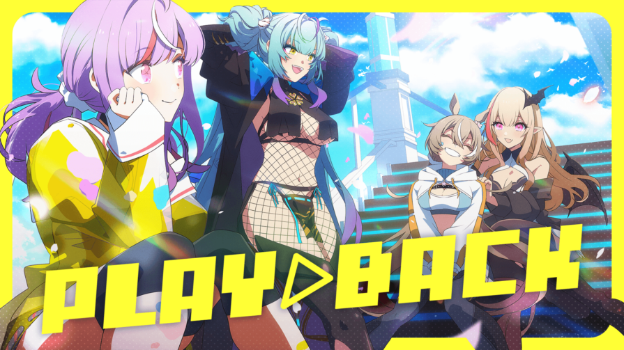 Brave groupの英語圏VTuberプロジェクト「V4Mirai」より、☆Taku Takahashiが手がけるオリジナルソング『PLAY▷BACK』がリリース！