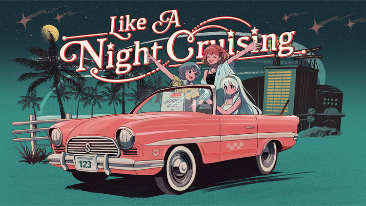Palette Project、派生ユニット「Sputrip」の4周年を記念して、9thシングル『Like A Night Cruising』をリリース！
