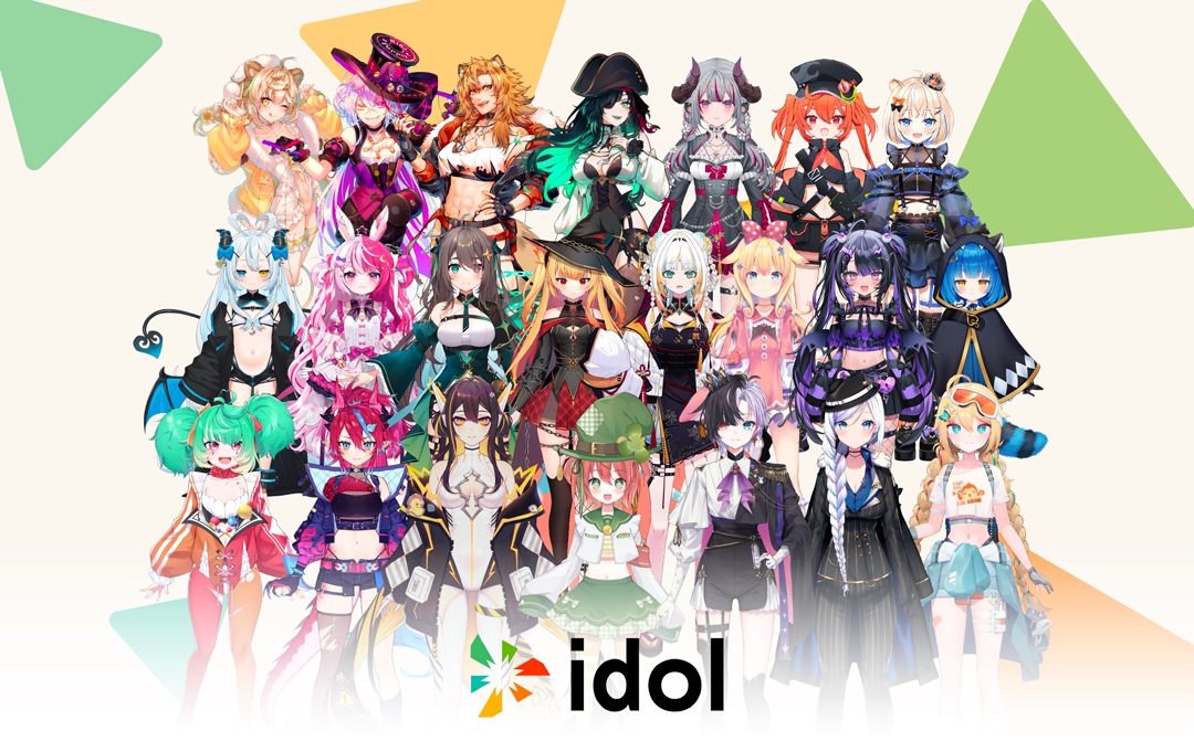 米国で急成長中のVTuberグループ「idol」から、idol-EN 第3期生が4人組ユニット”WILDFYRE”としてデビュー！